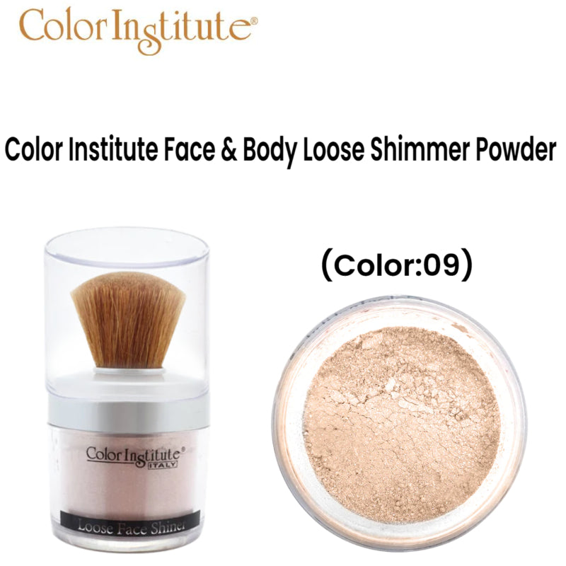 Color Institute Face & Body Loose Shimmer Powder (Color:09)