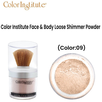 Color Institute Face & Body Loose Shimmer Powder (Color:09)
