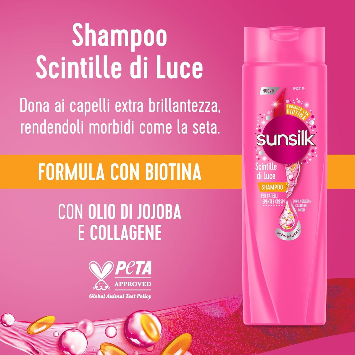 Sunsilk Scintille Di Luce Shampoo 400ml Made In Saudia Arabia