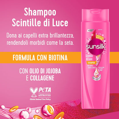 Sunsilk Scintille Di Luce Shampoo 400ml Made In Saudia Arabia