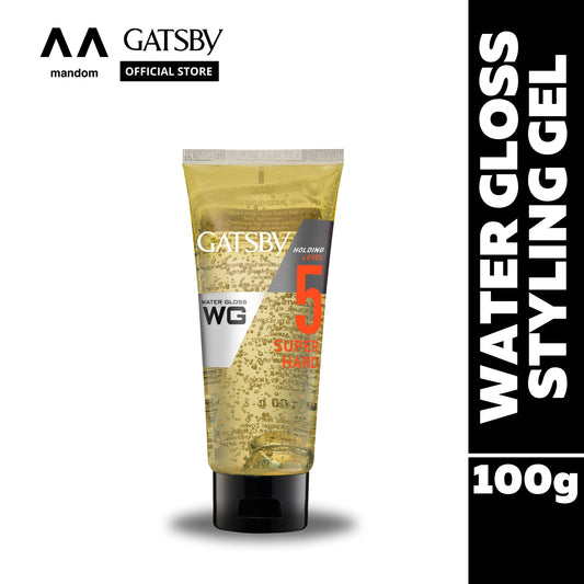 Gatsby Water Gloss Level 5 Super Hard Hair Gel 100g