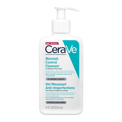 CeraVe Blemish Control Cleanser For Blemish-Prone Skin, 236ml