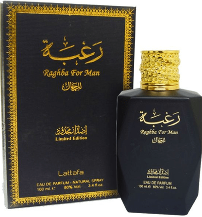 Lattafa Raghba For Man Eau de Parfum, 100ml