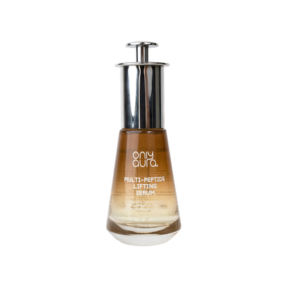 Only Aura Multi Peptide Serum 30ml – Advanced Anti-Aging Skincare Serum for Skin Firming, Fine Line Reduction, Hydration Boos