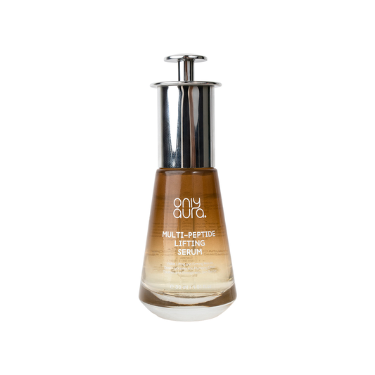 Only Aura Multi Peptide Serum 30ml - Advanced Anti-Aging Skincare Serum for Skin Firming, Fine Line Reduction, Hydration Boos