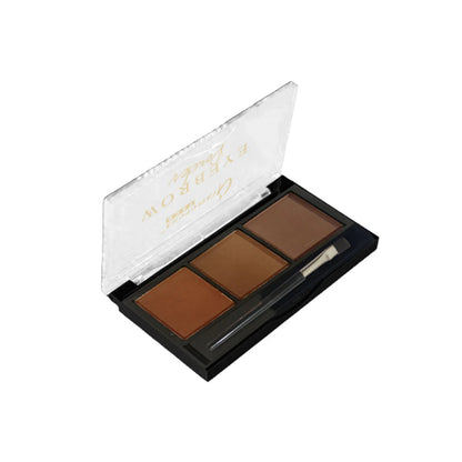 Glamorous Face 3 Color Eyebrow Powder Kit (Group:B)