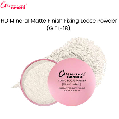 Glamorous Face HD Mineral Matte Finish Fixing Loose Powder (G TL-18)