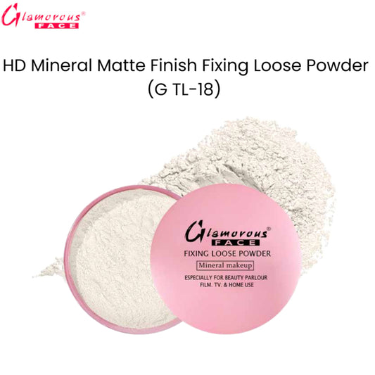 Glamorous Face HD Mineral Matte Finish Fixing Loose Powder (G TL-18)