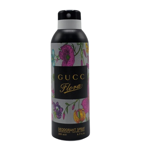 Gucc Flora Deodorant Spray 200ml Elegant Floral Fragrance & Long-Lasting Freshness
