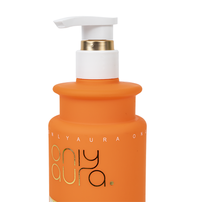Only Aura Brightening Body Lotion 400ml – Deep Moisturizing Skincare Lotion for Even Skin Tone, Radiant Glow, Soft Smooth Ski