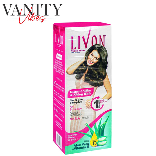 Livon Silk N Shine Hair Serum with Aloe Vera & Vitamin E 50ml