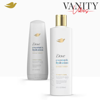 Dove Anti-Dandruff Dryness & Itch Relief Conditioner 355ml - Moisturizing Conditioner for Dry, Itchy & Flaky Scalp (USA)