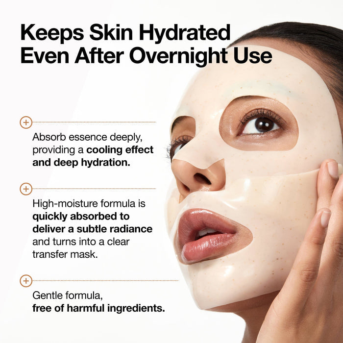 Anua Rice 70+ Ceramide Glow Collagen Mask 38 g Brightening Nourishment & Skin Barrier Care (K Beauty)
