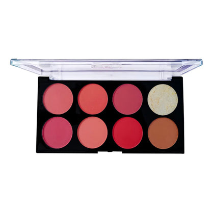 Glamorous Face 8 Color Ultra Blush on Palette (SHADE 01)