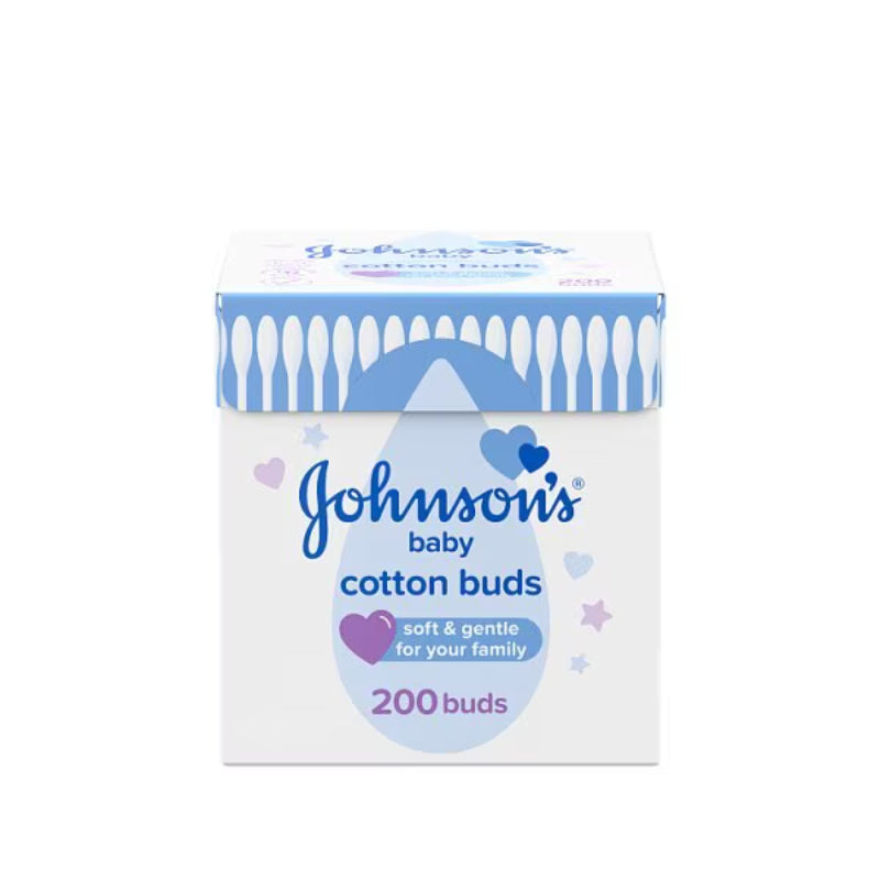 Johnsons Baby Johnson’s Baby Cotton Buds 200 Pack Gentle & Safe Daily Care