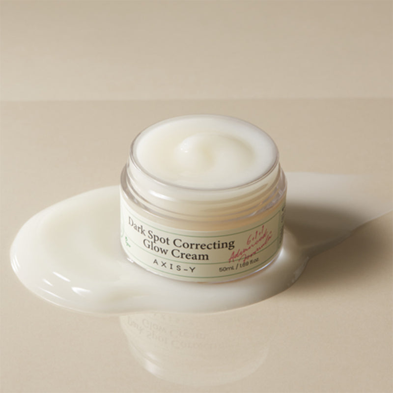 AXIS-Y Dark Spot Correction Glow Cream 50 ml Brightening & Even Skin Tone (K Beauty)