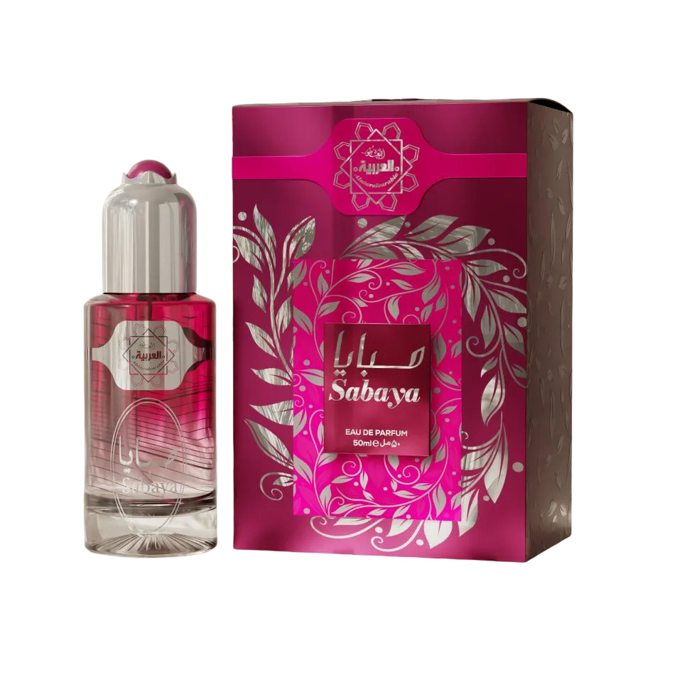 Al Arabia Sabaya Eau De Parfum 50ml – Long Lasting Luxury Floral Fragrance for Women, Fresh & Elegant Scent