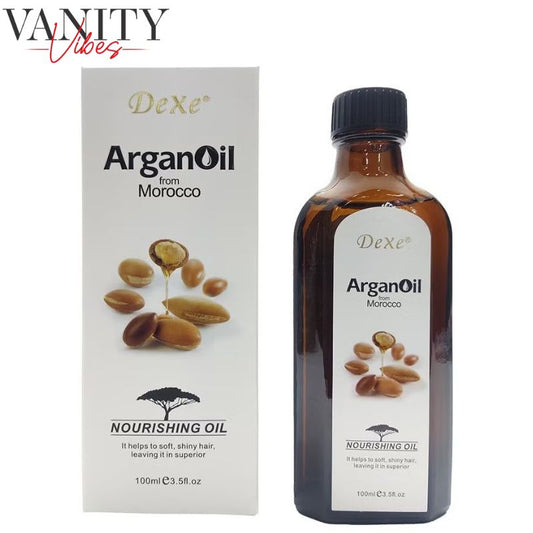 Dexe Moroccan Argan Oil Nourishing Hair & Skin Oil 100 ml Deep Moisture & Repair Care