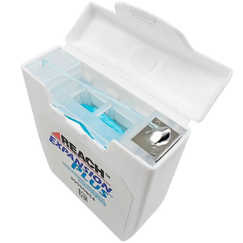 Reach 40% Expansion Plus Dental Dentotape 50m - Effective Floss for Thorough Cleaning Between Teeth