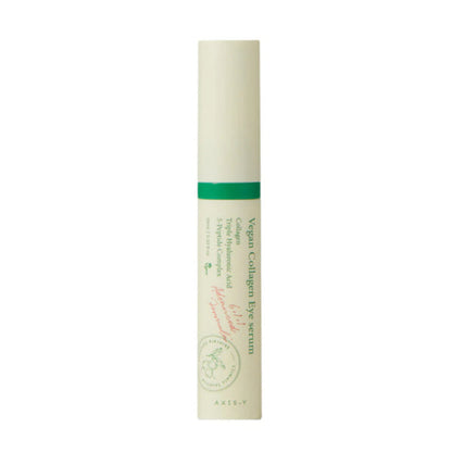 AXIS-Y Vegan Collagen Eye Serum 10 ml Reduces Puffiness & Smooths Fine Lines 10ml (K Beauty)