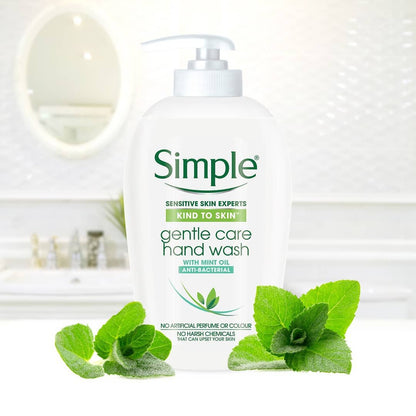 Simple - Kind to Skin Anti-Bacterial Gentle Care Handwash Mint oil - 250ml, multi-coloured