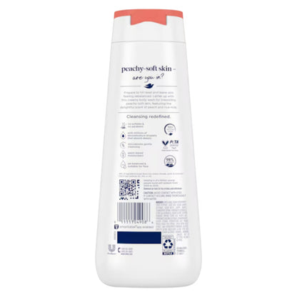 Dove Rebalance Body Wash White Peach + Rice Milk, 20 fl oz 591ml