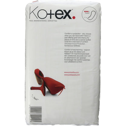 Kotex Quilted Maxi Pads 16pcs Super Soft & Absorbent