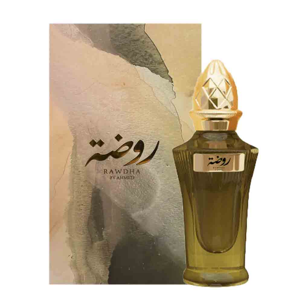 Ahmed Al Maghribi Rawdha Eau De Parfum 50ml – Long Lasting Original Luxury Unisex Fragrance for Men & Women
