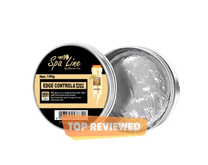 Spa Line Edge Control Hair Wax For Hair Styling 100gm (Transparent)
