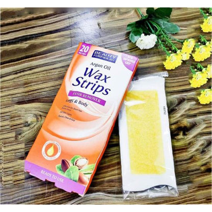 Beauty Formula Argan Oil Wax Strips 20s