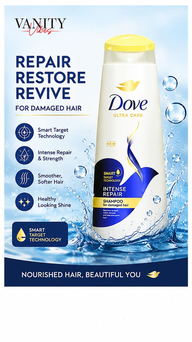 Dove Ultra Care Intense Repair Shampoo-330ml