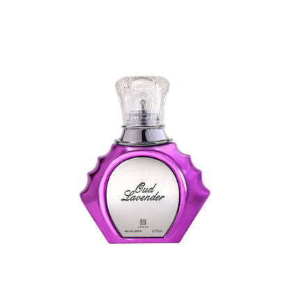 Ahmed Al Maghribi Oud Lavender Eau de Parfum 100ml - Long Lasting Original Rich Oud Unisex Fragrance for Men & Women