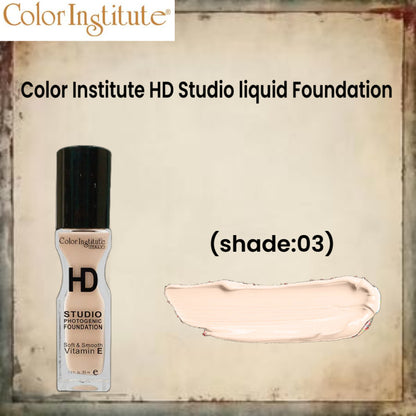 Color Institute HD Studio liquid Foundation (shade:03)