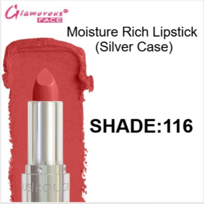 Glamorous Face Moisture Rich Lipstick (shade 116)