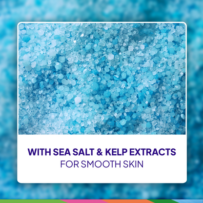 St Ives Exfoliating Body Wash Sea Salt & Pacific Kelp 450ml Deep Cleansing & Refreshing