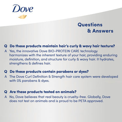 Dove Curl Definition & Strength Conditioner 355ml