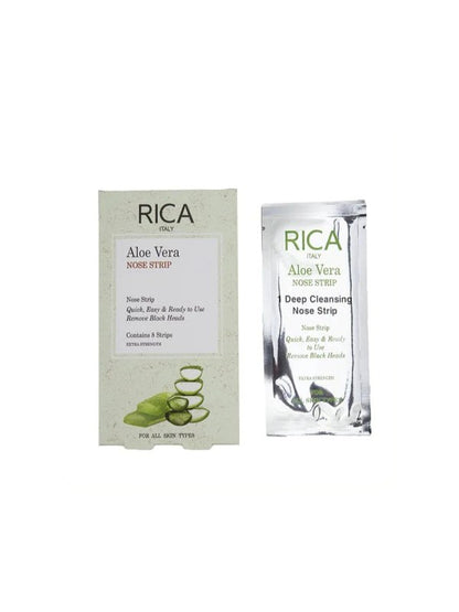 Rica Nose Strip Aloe Vera for All Skin Types 8 Strips