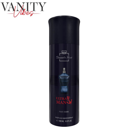 Brand’s Next Ultra Man Pour Homme Perfume Body Spray 200ml Long-Lasting Masculine Fragrance