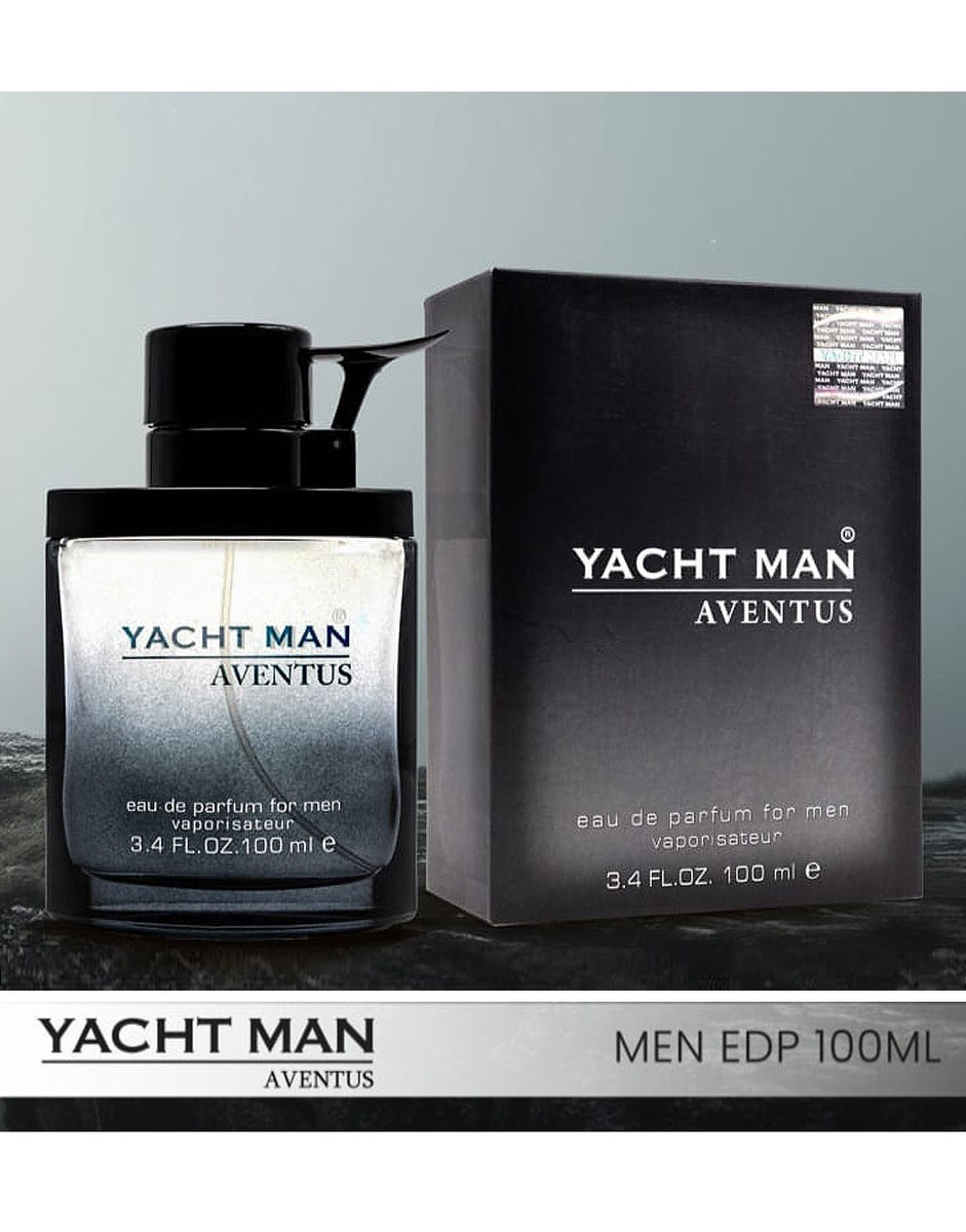 Yachtman Yacht Man Aventus Eau de Parfum for Men 100ml - Long Lasting Fresh Masculine Luxury Fragrance Spray