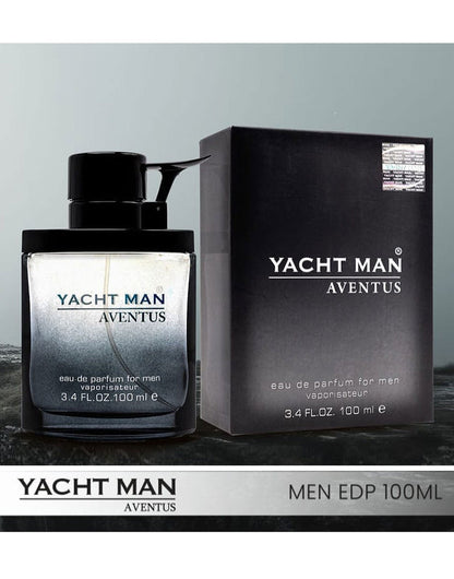 Yachtman Yacht Man Aventus Eau de Parfum for Men 100ml - Long Lasting Fresh Masculine Luxury Fragrance Spray