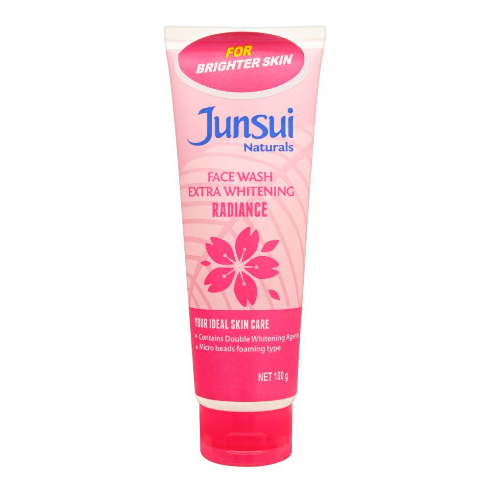 Junsui Naturals Face Wash Extra Whitening Radiance 100g