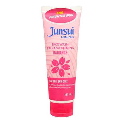 Junsui Naturals Face Wash Extra Whitening Radiance 100g