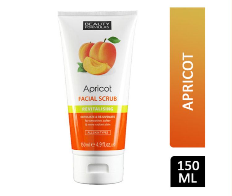 Beauty Formulas Apricot Facial Scrub 150ml
