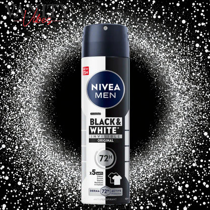 Nivea Men Black & White Invisible Original Body Spray 150ml