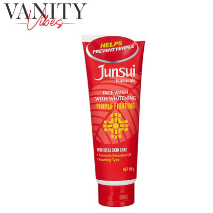 Junsui Whitening Pimple Fighting Face Wash 100g