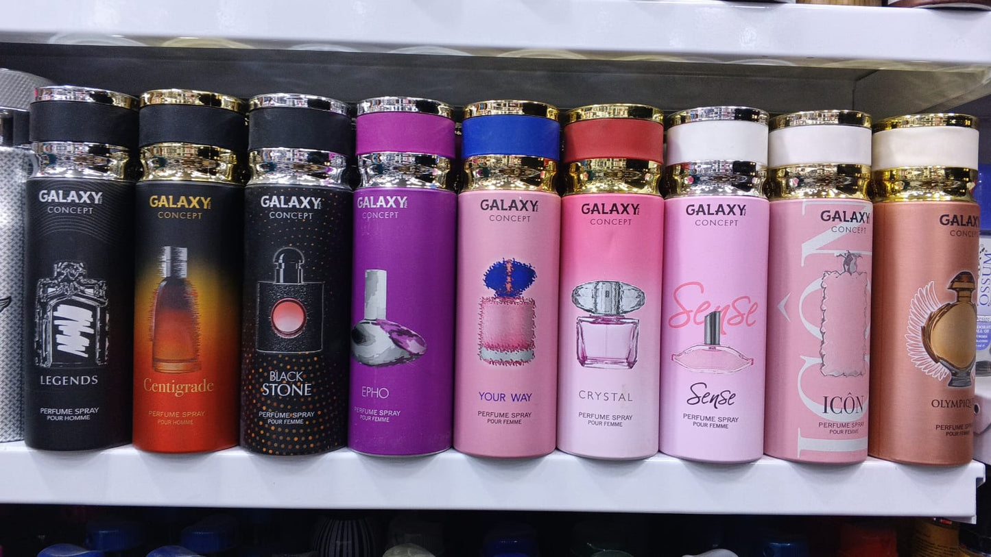 Galaxy Concept Centigrade Perfume Spray Pour Homme 200ml - Long Lasting Men’s Fragrance Body Mist for Fresh & Bold Scent