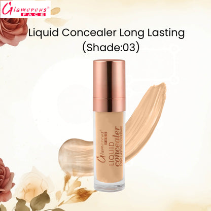 Glamorous Face Liquid Concealer Long Lasting (Shade:03)