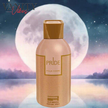 Pride Pour Femme By Rue Broca for Perfumed Body Spray 250ml women