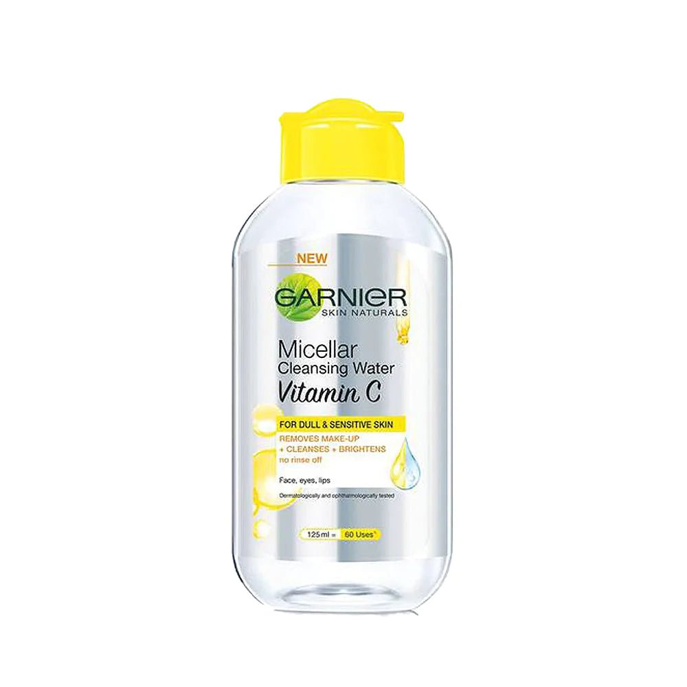 Garnier Micellar Cleansing Water Vitamin C For Dull & Sensitive Skin 125ml
