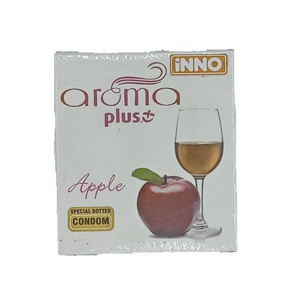 Inno Aroma Plus Apple Special dotted Condoms